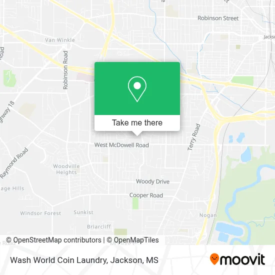 Wash World Coin Laundry map