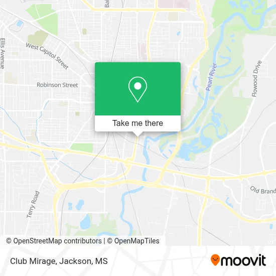 Club Mirage map