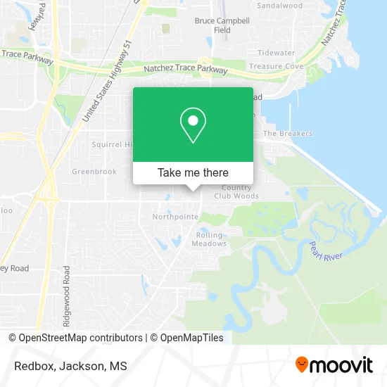 Redbox map