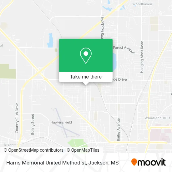 Harris Memorial United Methodist map