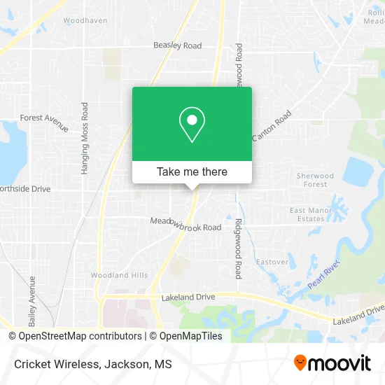 Cricket Wireless map