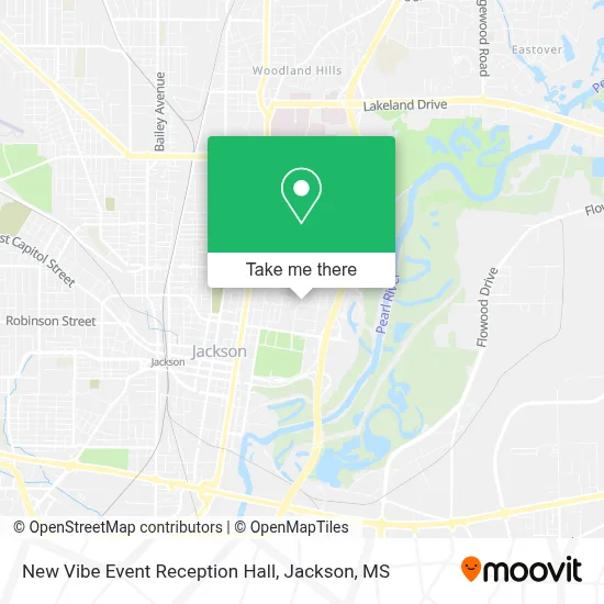 New Vibe Event Reception Hall map