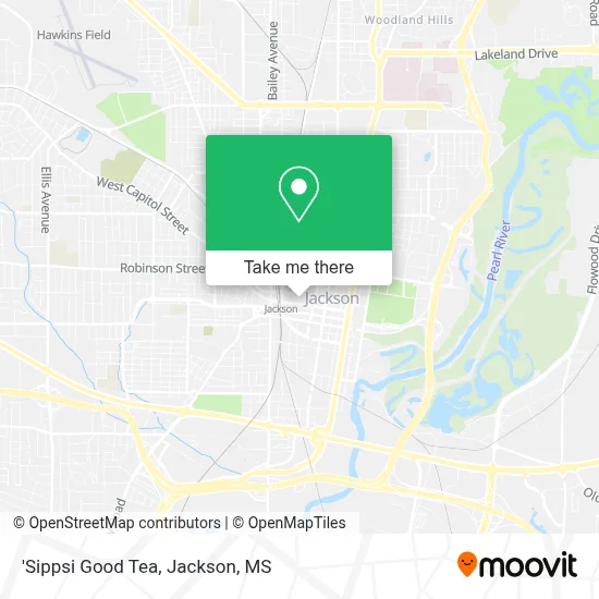 'Sippsi Good Tea map