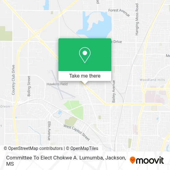 Committee To Elect Chokwe A. Lumumba map