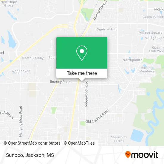 Sunoco map