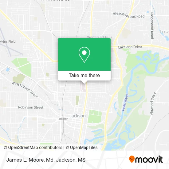 James L. Moore, Md map