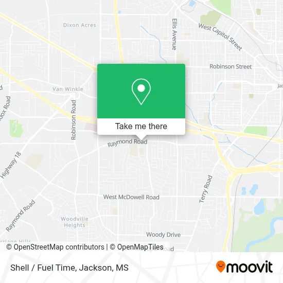 Shell / Fuel Time map