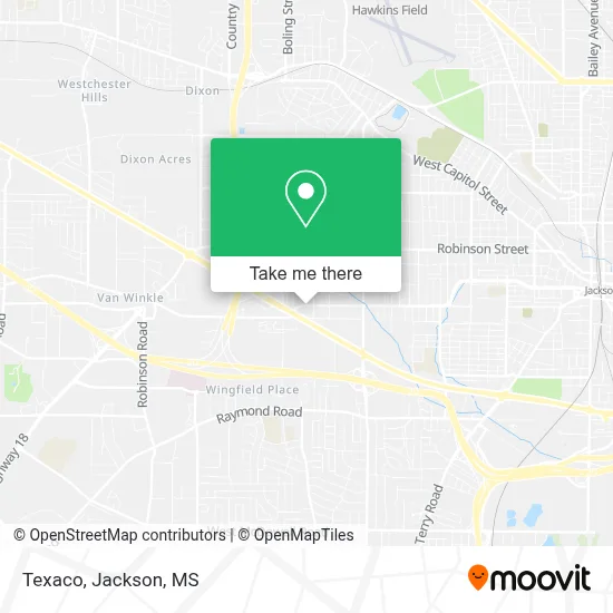 Texaco map