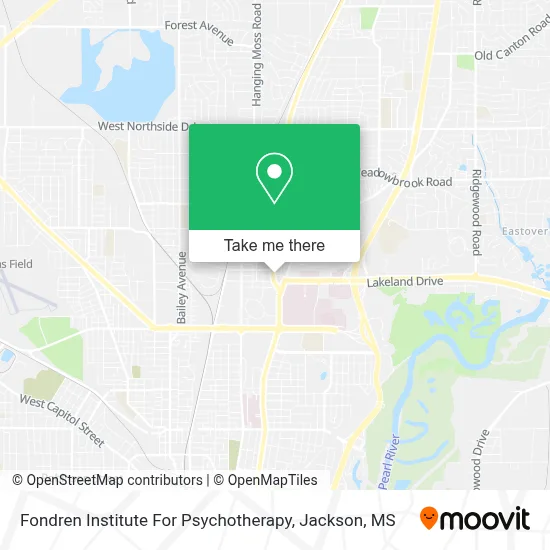 Fondren Institute For Psychotherapy map