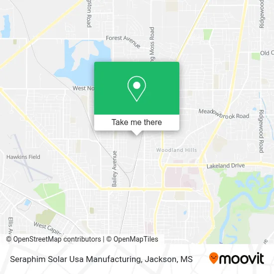 Seraphim Solar Usa Manufacturing map