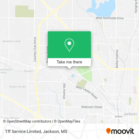 Tff Service Limited map