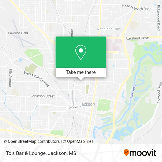 Td's Bar & Lounge map