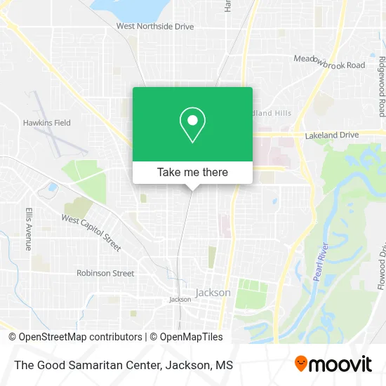The Good Samaritan Center map