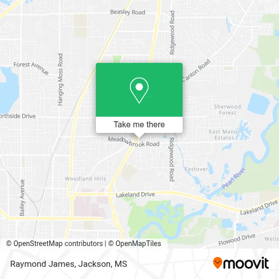 Raymond James map