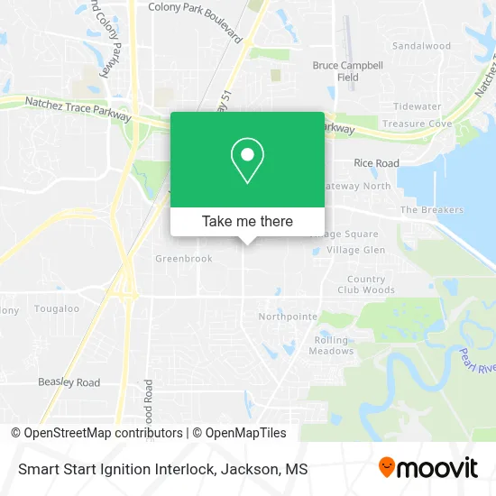 Smart Start Ignition Interlock map