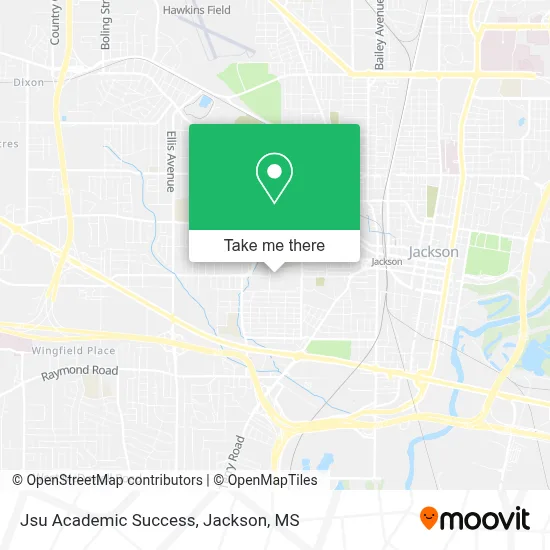 Jsu Academic Success map