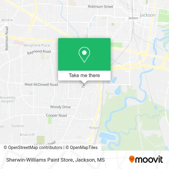 Sherwin-Williams Paint Store map