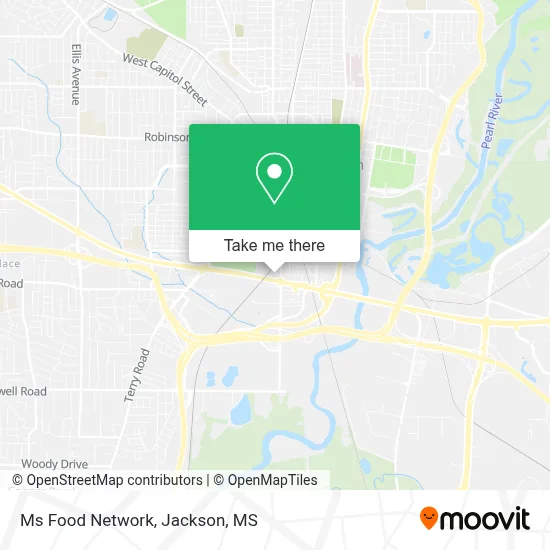 Ms Food Network map