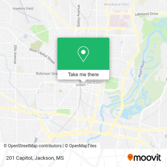 201 Capitol map