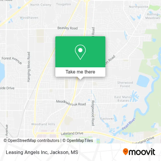 Leasing Angels Inc map
