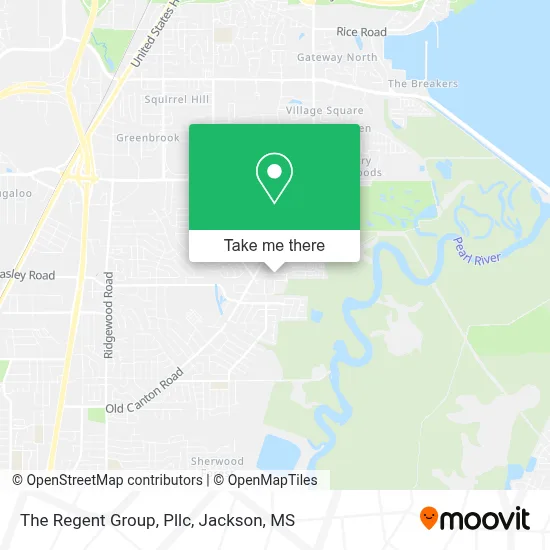 The Regent Group, Pllc map