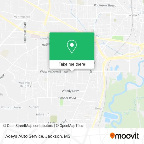 Aceys Auto Service map