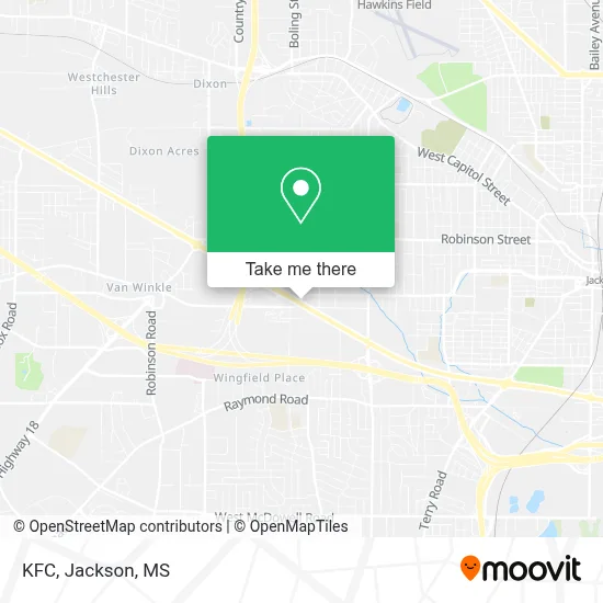 Kfc map