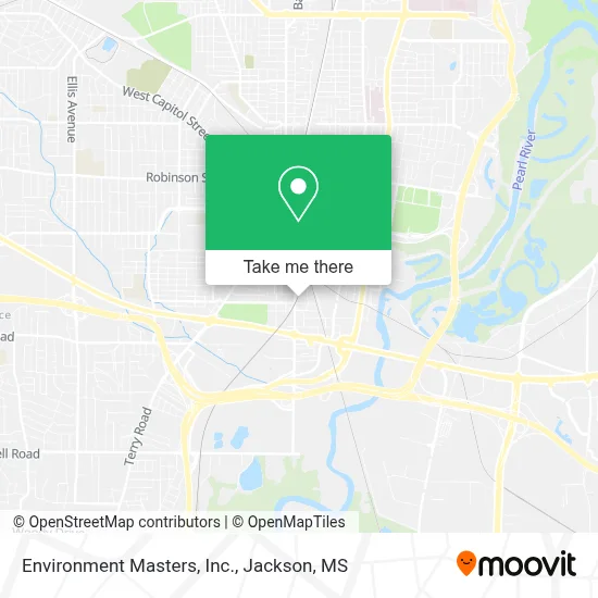 Environment Masters, Inc. map