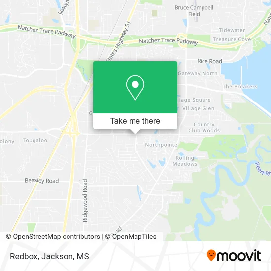 Redbox map