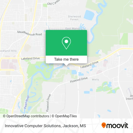Innovative Computer Solutions map