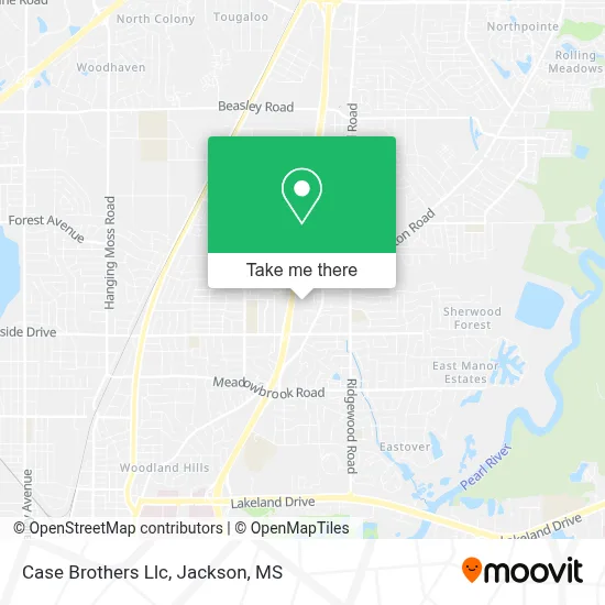 Case Brothers Llc map