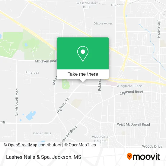 Lashes Nails & Spa map