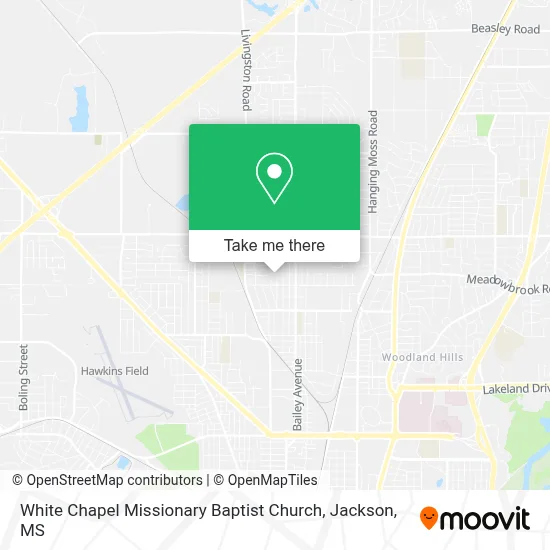 White Chapel Missionary Baptist Church map