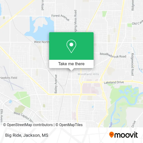 Big Ride map
