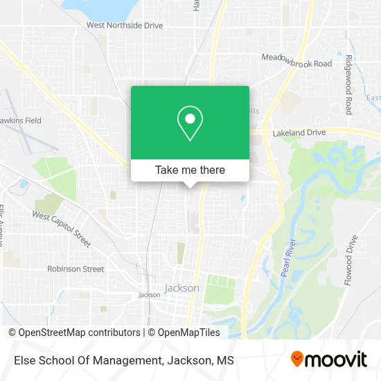 Else School Of Management map