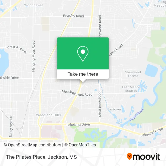 The Pilates Place map