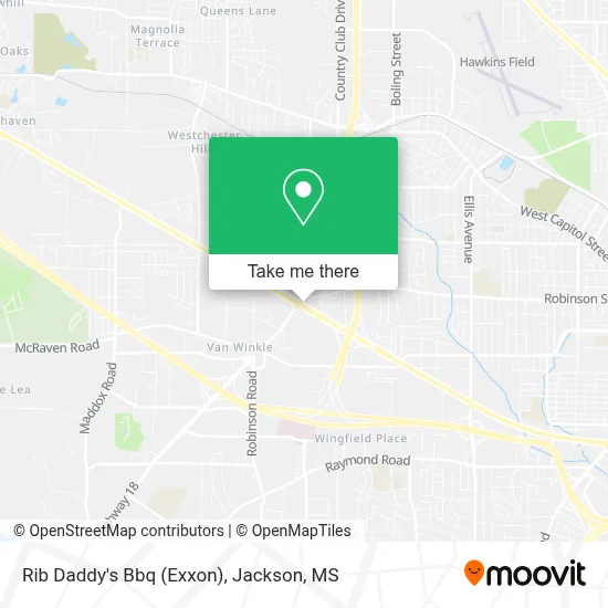 Rib Daddy's Bbq (Exxon) map