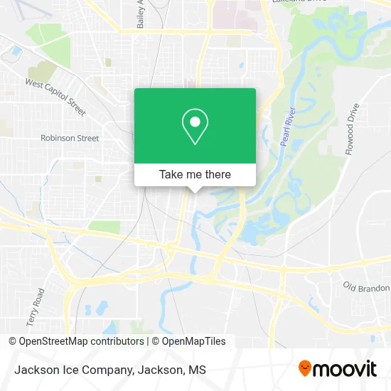 Jackson Ice Company map