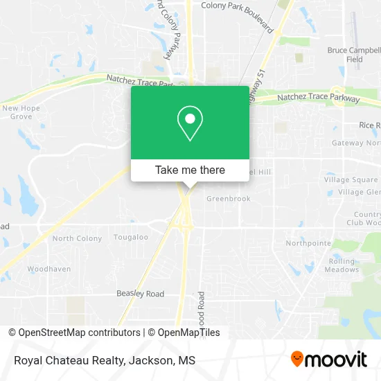 Royal Chateau Realty map
