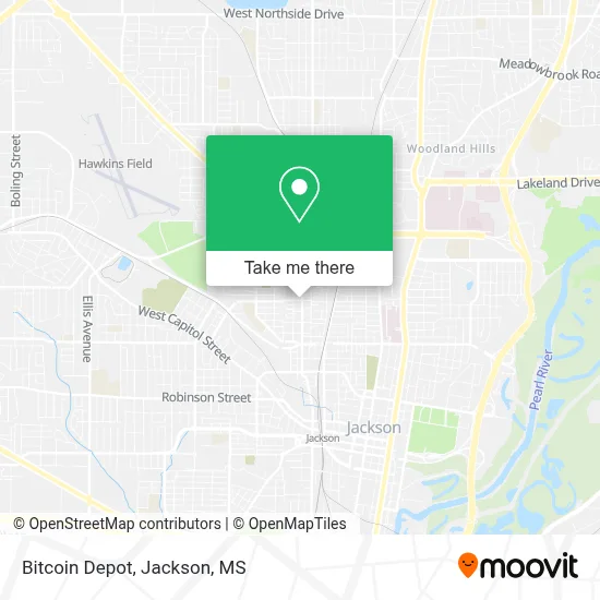 Bitcoin Depot map
