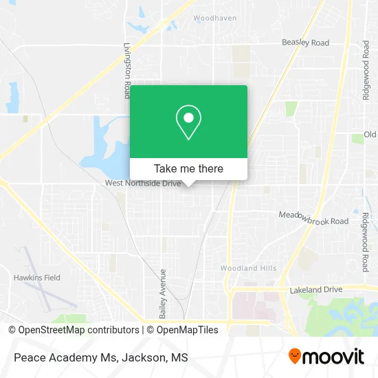 Peace Academy Ms map