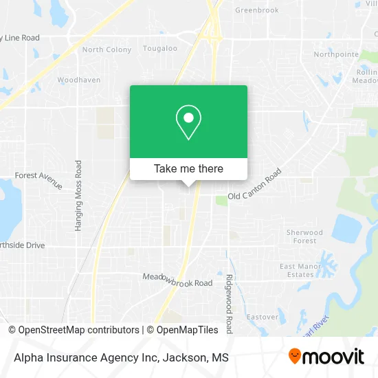 Alpha Insurance Agency Inc map