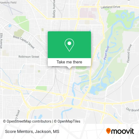 Score Mentors map