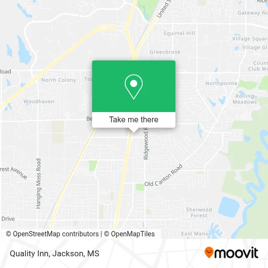 Quality Inn map