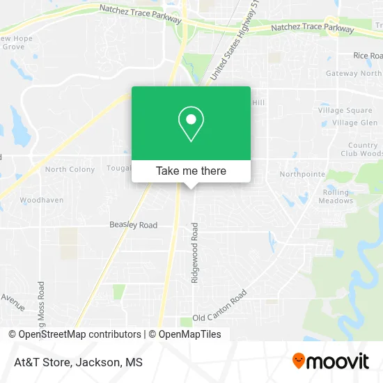 At&T Store map