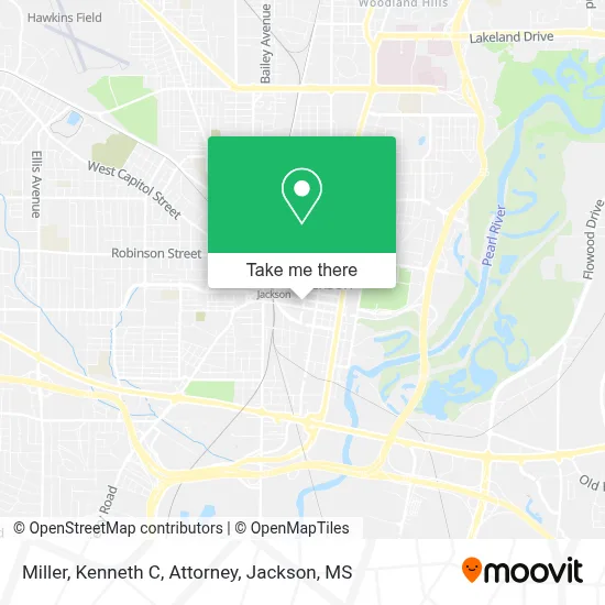Miller, Kenneth C, Attorney map