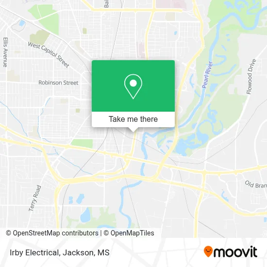 Irby Electrical map