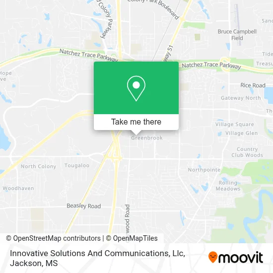 Innovative Solutions And Communications, Llc map