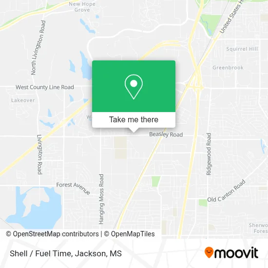Shell / Fuel Time map