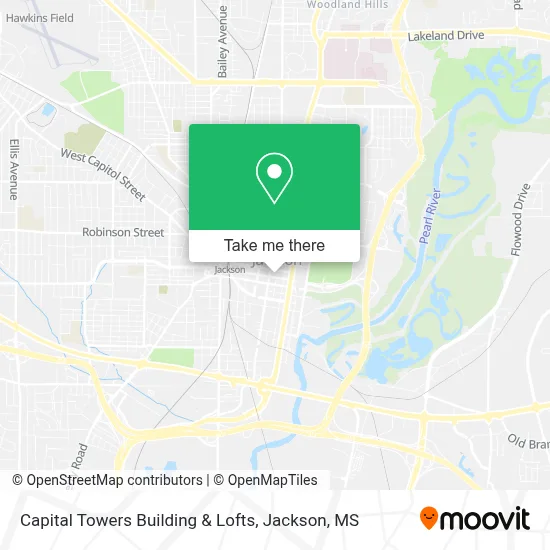 Capital Towers Building & Lofts map